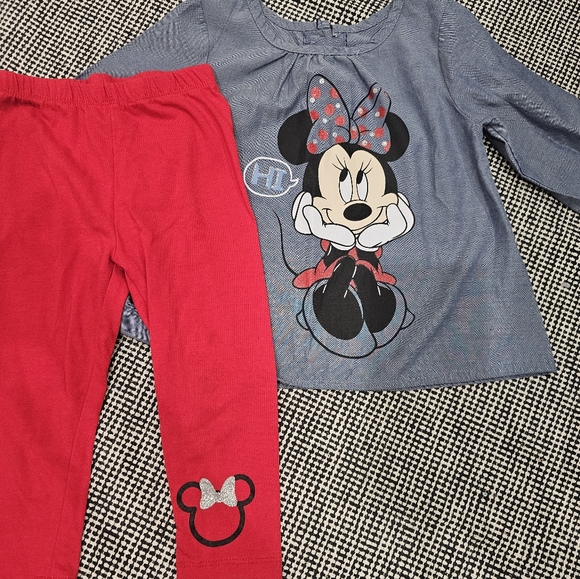 Minnie Mouse Set 2t - Picture 1 of 3